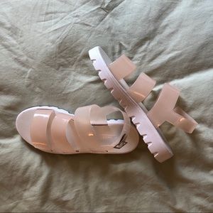 ASOS Pink Jelly Sandals